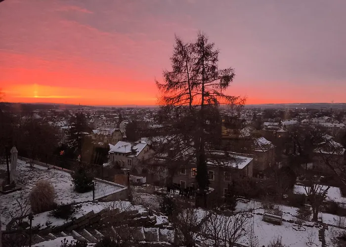 Blick über - Terrasse - 3 - Modern Renoviert Dresde